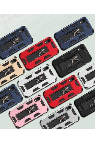 Apple Uyumlu iPhone XR 6.1 Kılıf Wolverine Armour Case