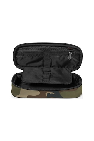 Eastpak Oval Single Camo Kalem Kutusu Ek0007171811 Kamuflaj - Gri
