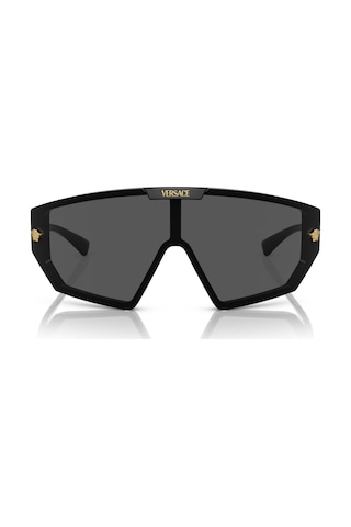 Versace 4461 Gb1/87 47 Unisex Güneş Gözlüğü Siyah
