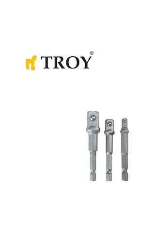 Troy 26132 Lokma Adaptör Seti. 3 Parça