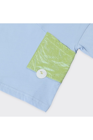 Panço Erkek Çocuk Cepli T-shirt 2411bb05031-4383 001