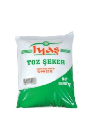 Burdur Toz Şeker 5 Kg X 5 Paket 25 Kg Seker Yerli Üretim Diğer