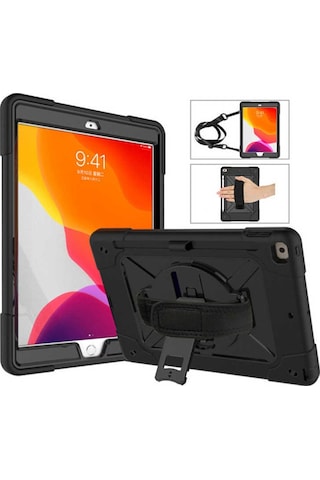 App Ipad 10.2 Kılıf Defender Askılı Zırhlı Kapak