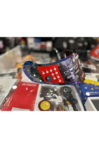 Kask Camı Ls2 Strobe 2 Gökkuşağı