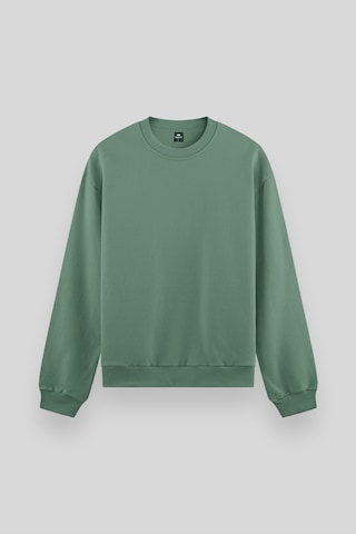 Tommy Life Açık Yeşil Basic O Yaka Rahat Form Erkek Sweatshirt - 88053 CAMEL