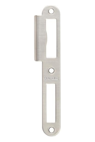 Hafele Düz Kısa Sağ Yön Kilit Karşılığı. Mat P.çelik Renkli