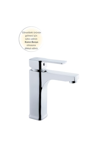 Karen Banyo Robin Lavabo Bataryası, Krom, Cisa 48067 Krom