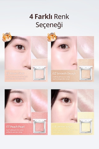 Clıo Glass & Highlighter 03 Peach Pearl