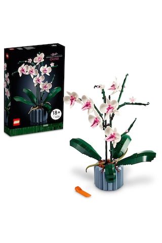 LEGO® Botanicals Orkide 10311 - Yetişkinler için Koleksiyonluk ve Sergilenebilir Çiçek Modeli Yapım Seti (608 Parça)