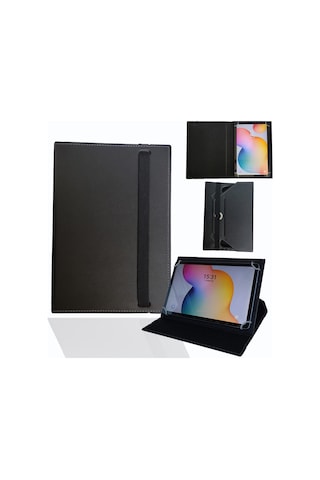 Lenovo Yoga Tab 11'' Tablet Uyumlu Standlı Üniversal Kapaklı Tablet Kılıfı Kapaklı Kılıf