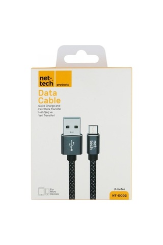 Nettech Nt-Dc02 Ip Örgü 300 Cm Micro Data Kablo (469322972)