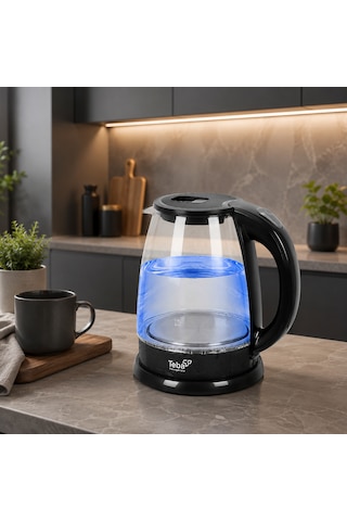 Teba TH-120GK 1.8 L Cam Su Isıtıcı / Kettle