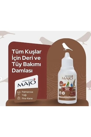 Majo Derma Drop Kuş Tüy Bakım Damlası 30 Ml