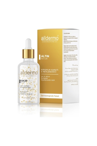 Alldermo Gold Anti-Aging Kırışıklık Karşıtı 24K Serum 30 ML