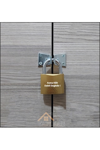 Kilit Askısı Metal Asma Kilit Bağlama Askısı Aparatı Demiri Takım