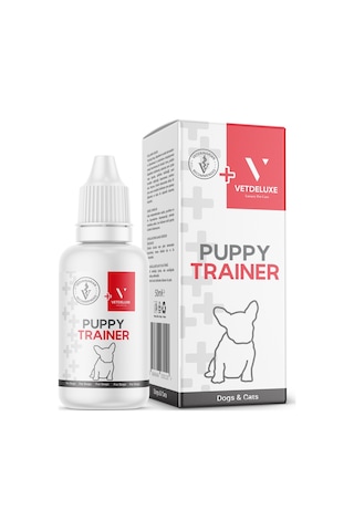 Vetdeluxe Puppy Trainer Yavru Köpek Tuvalet Eğitim Spreyi Çiş Eğitim Damla 50 ML