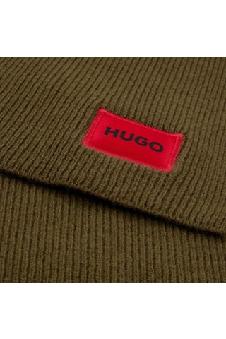 Hugo Erkek Haki Atkı50496020