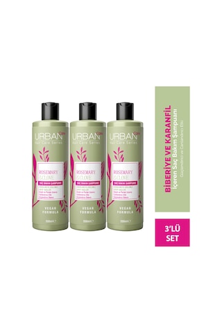 Rosemary & Clove Biberiye Ve Karanfil Canlandırıcı Ve Güçlendirici Saç Bakım Şampuanı 350 Ml X3