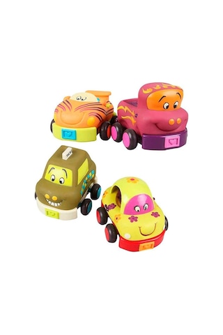 B Toys 4Lü Araba Seti 1 Yaş +