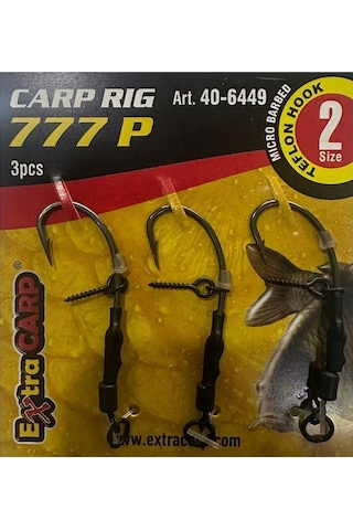 Extra Carp Rig 777P No:2 (3 adet)