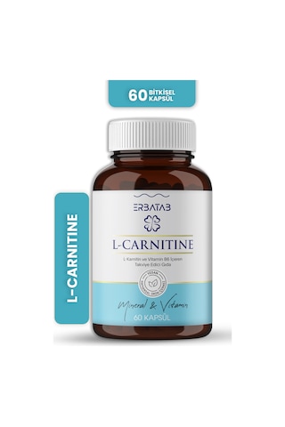 Erbatab L-Karnitin 60 Kapsül