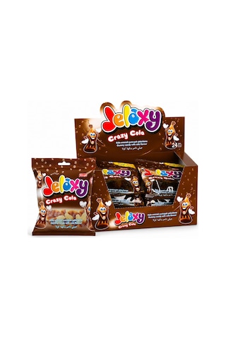Jelaxy Cola Kola Yumuşak Şeker 20 Gr. 24 Adet 1 Kutu