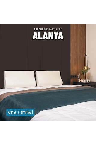 Viscomavi Alanya Ergonomik & Ortopedik Visco Yastık