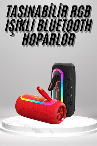 Bluetooth Hoparlör Uzun Pil Ömrü Taşınabilir Yüksek Ses Kaliteli - 550