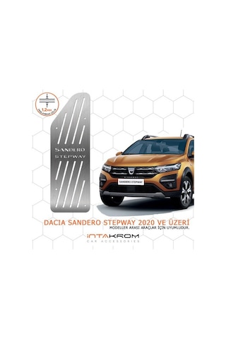 Dacia Sandero Stepway Krom Ayak Dinlendirme Pedalı 2020 ve Üzeri