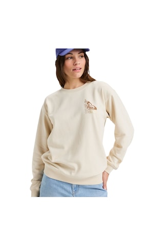 Roxy Roxy Surf Stoked Crew Terry Vint. Kadın Sweatshirt Tec0 Ekru
