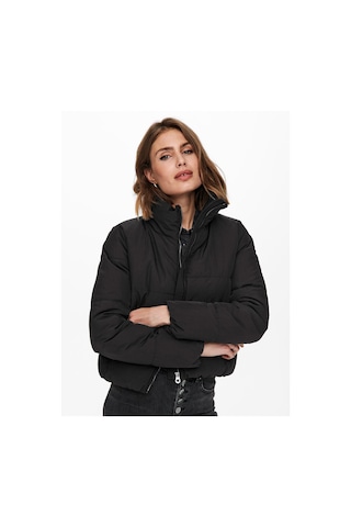 Only Onldolly Short Puffer Jacket Otw Kadın Siyah Mont - 15205371 Siyah