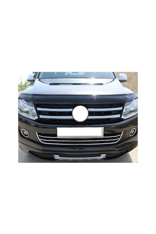 Volkswagen Amarok Uyumlu Krom Ön Tampon Çıtası 2010-2016 Arası 3 Parça