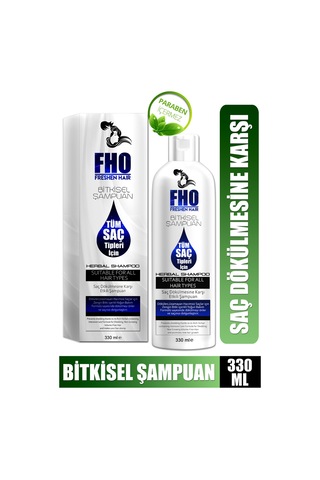Freshen Hair Dökülme Karşıtı Bitkisel Şampuan 330 ML