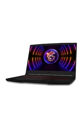 MSI THIN GF63 12VE-099XTR i7-12650H 16 GB 512 GB RTX4050 15.6" Dos Dizüstü Bilgisayar (Yenilenmiş)