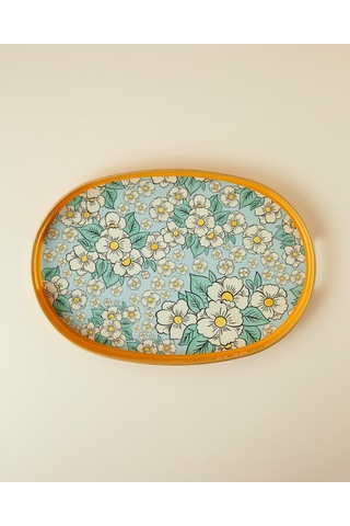 Country Whisper Tepsi 44x30 Cm Sarı