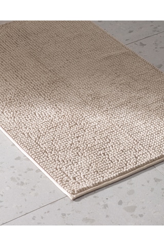 Madame Coco Conques Banyo Paspas - Bej - 60x100 Cm Ekru