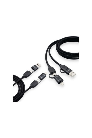 Chargeon 4in1 Type-c To Usb + Type-c To Lightning 87w Hızlı Şarj Kablosu - 1metre