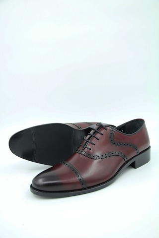 Oggi 013700-4 Erkek Klasik Ayakkabı - Bordo-bordo