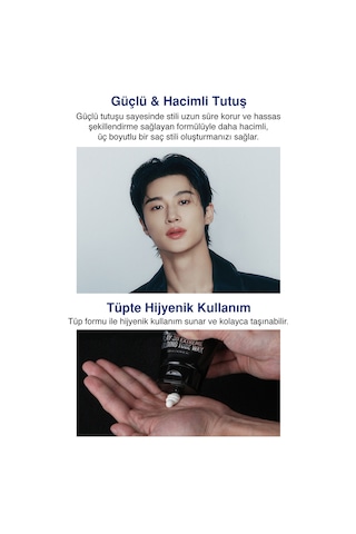 Hijyenik Kullanım Sunan Kalıntı Bırakmayan Ultra Güçlü Dashu Play 3d Extreme Holding Tube Wax 200ml