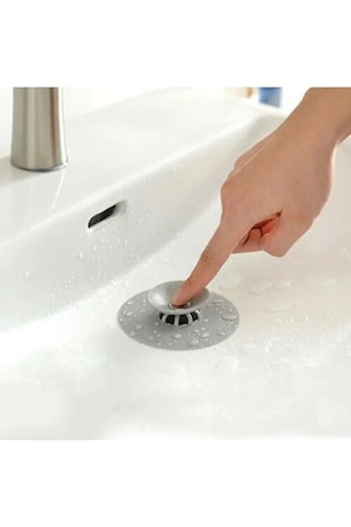 Ufo Lavabo Küvet Tıkacı, Lavabo Banyo Gider Tıkacı, Koku Önleyici Duşa Kabin Tıkacı Çok Renkli