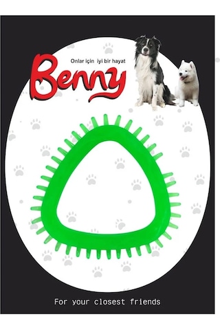 Benny Üçgen Köpek Oyuncağı 8 x 8.5 CM