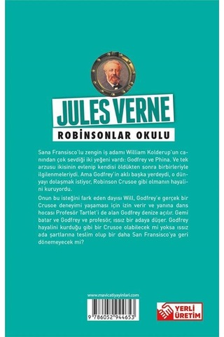 Robinsonlar Okulu-Jules Verne Serisi - Jules Verne - Mavi Çatı Yayınları