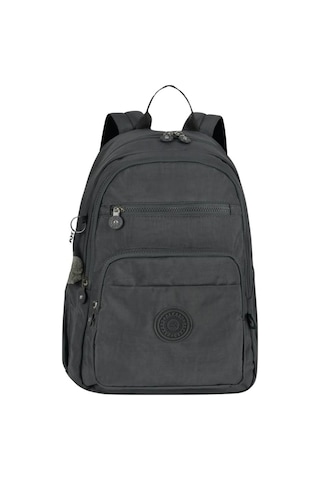 Kırınkıl Sırt Çantası Okul Çantası Spor Çantası Günlük Çanta115-1 Füme Gri Desenli