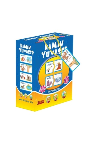 8513 2 Li Kimin Yuvası Puzzle Kutulu