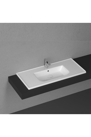 Isvea Trio Banyo Dolabı 100 Cm Çift Çekmeceli Alt Üst Modül
