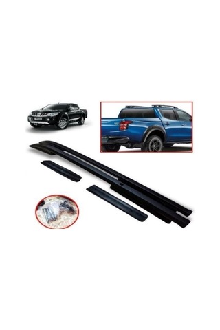 Mitsubishi L200 Tavan Çıtası 2015- Oem Style Black Siyah