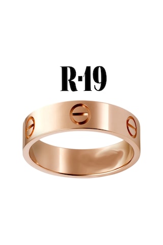 X-Lady Accessories Düz Yüzük Rose Renk 19  Numara Çok Renkli