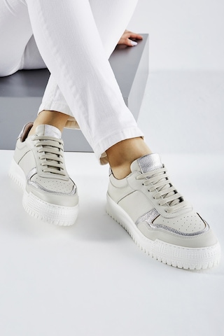 Valmenti Celeste Kadın Beyaz Multi Hakiki Deri Sneakers & Spor Ayakkabı 957 39260 Bn Ayk Y23 Beyaz