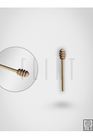 Gürgen El Yapımı Ahşap Tahta Bal Pekmez Sunum Kaşığı 9cm 6'lı