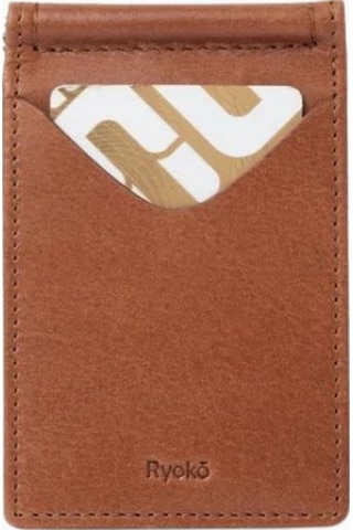 Ryoko Jones Clip Wallet 2.0 Japon Deri Premium Unisex Kartlık Kahverengi